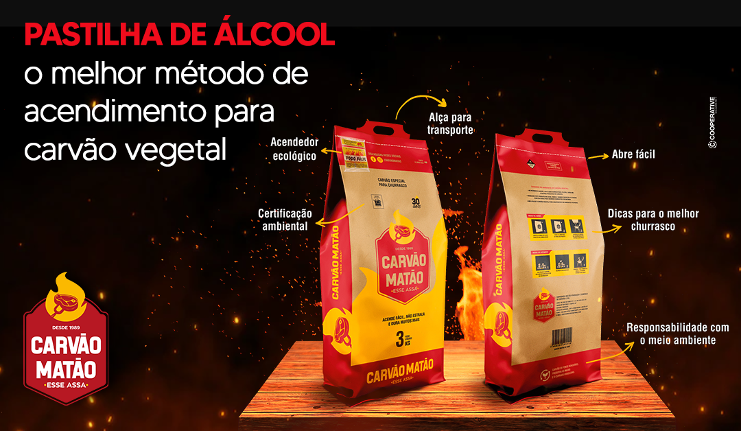 Pastilha de álcool: o melhor método de acendimento para carvão vegetal